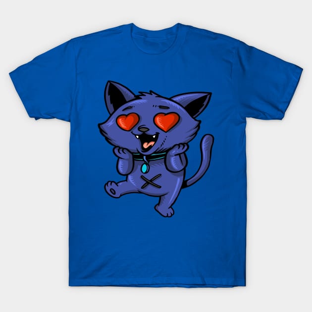 lovely cat T-Shirt by TADYSHOP